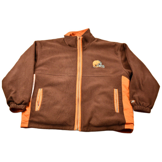 Vintage 1990s Cleveland Browns NFL Pro Player Reversible Jacket Men's 2XL from propervintagecanada