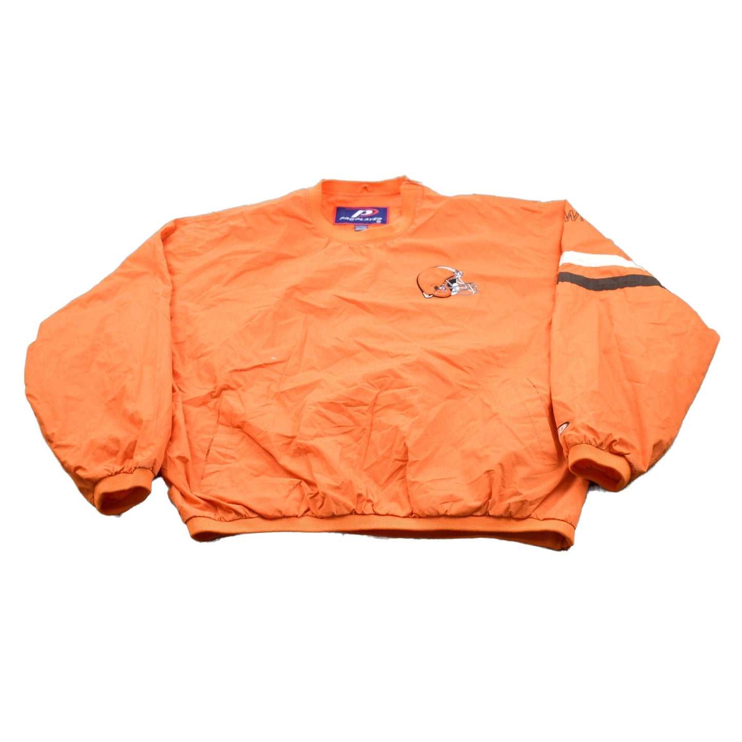 Vintage 1990s Cleveland Browns NFL Pullover Windbreaker Jacket Men's 2XL from propervintagecanada