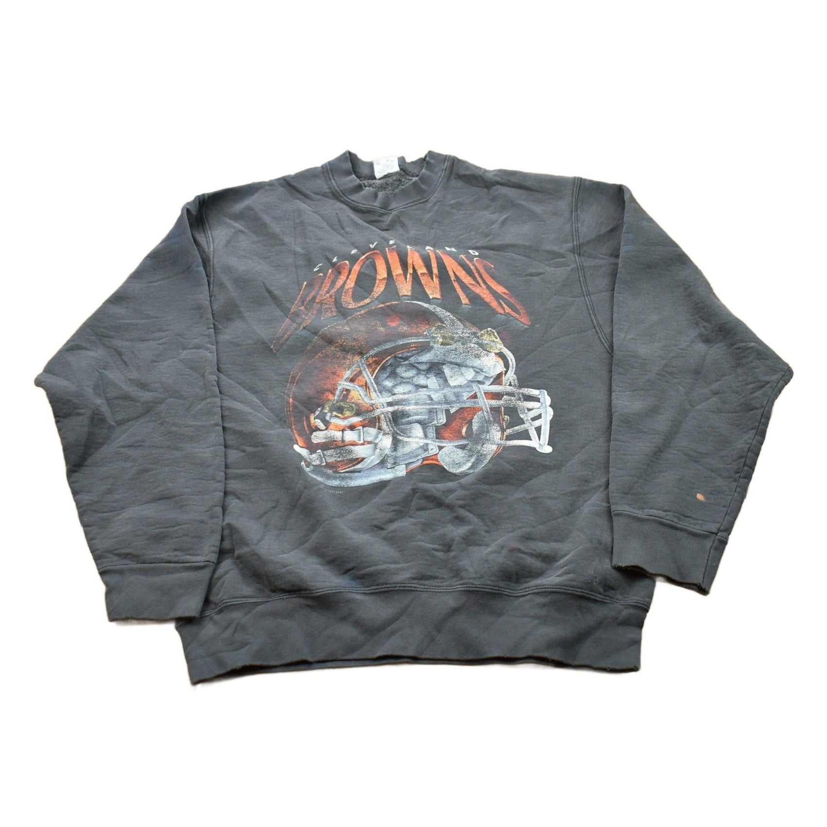 Vintage 1990s Cleveland Browns NFL Salem Crewneck Sweatshirt Made In USA Men's Medium from propervintagecanada
