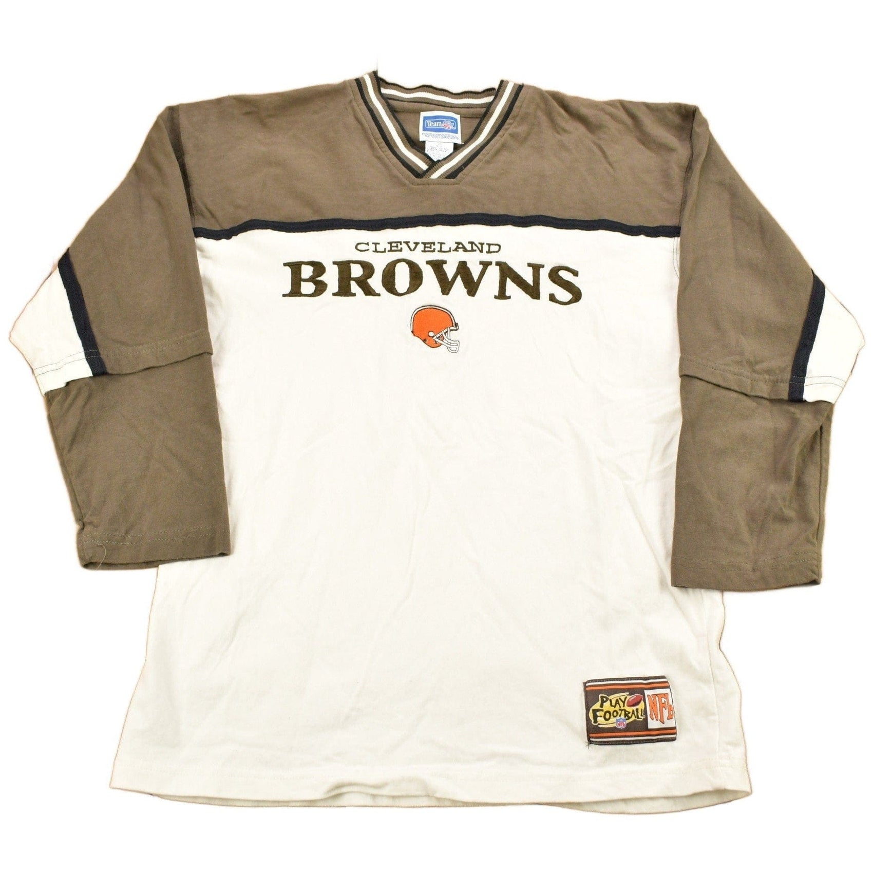 Vintage 1990s Cleveland Browns NFL Sweatshirt Youth L from propervintagecanada