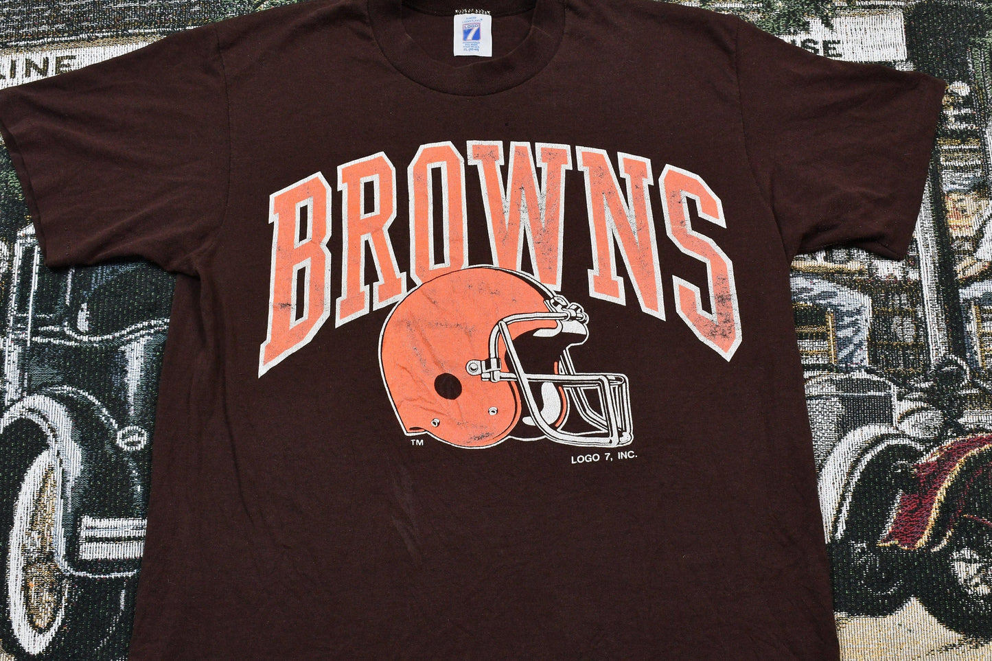Vintage 1990s Cleveland Browns NFL T-Shirt Men's XL from propervintagecanada