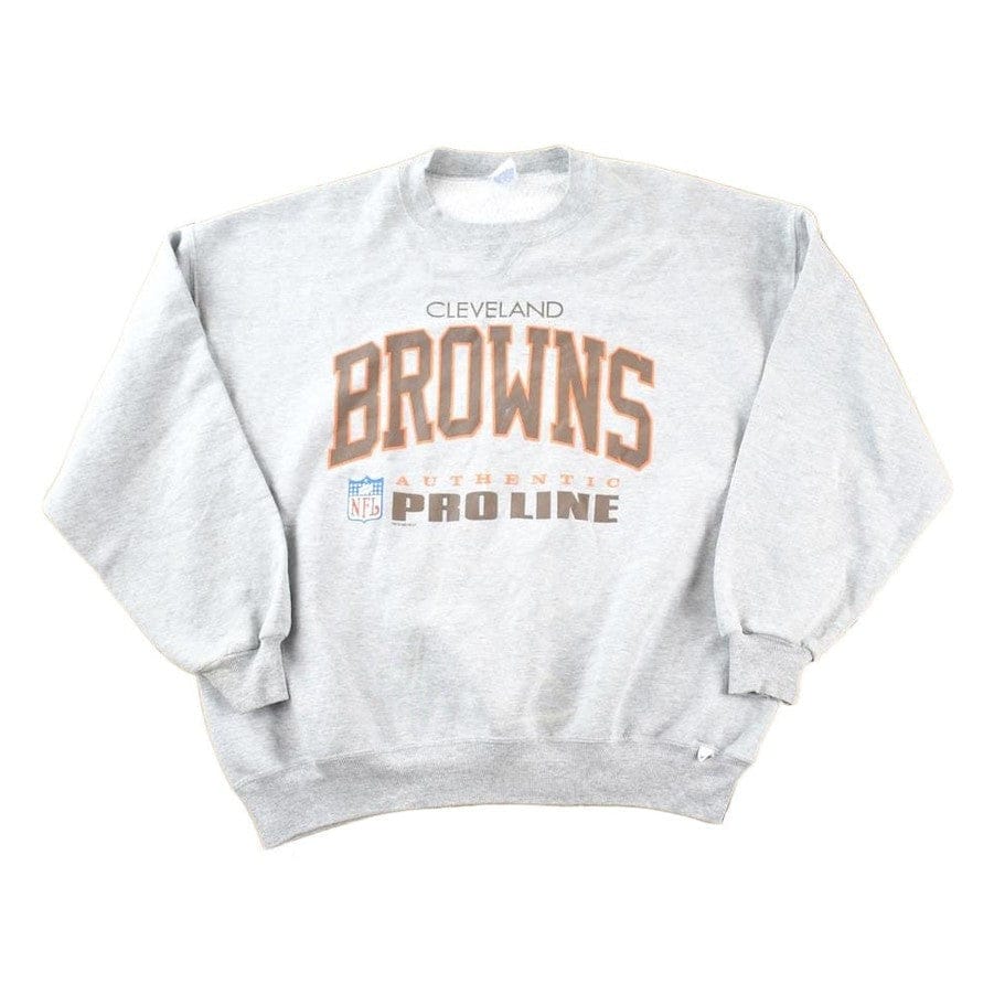 Vintage 1990s Cleveland Browns Pro Line NFL Crewneck Sweatshirt Men's L from propervintagecanada
