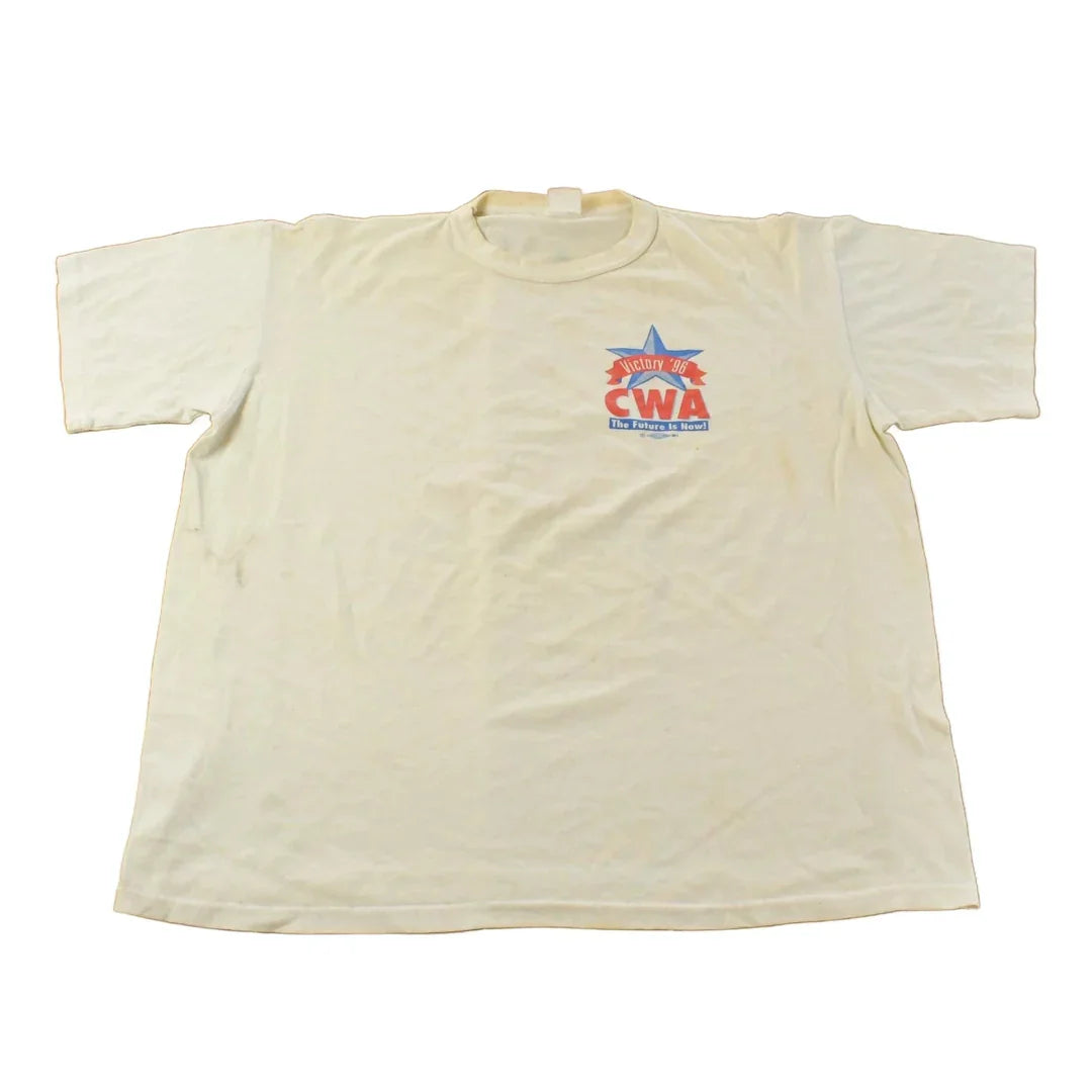 Vintage 1990s Clinton Gore US Presidential Campaign Graphic T Shirt Men's XL / Graphic Tee / Single Stitch / Bill Clinton from propervintagecanada