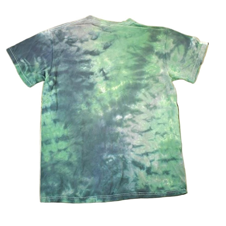 Vintage 1990s Clover Magic Souvenir Tye Die Single Stitch Graphic Print T-Shirt Men's Medium from propervintagecanada