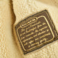 Vintage 1990s Coach Authentic Leather Full Length Shearling Jacket With Fur Hood Size 8 from propervintagecanada