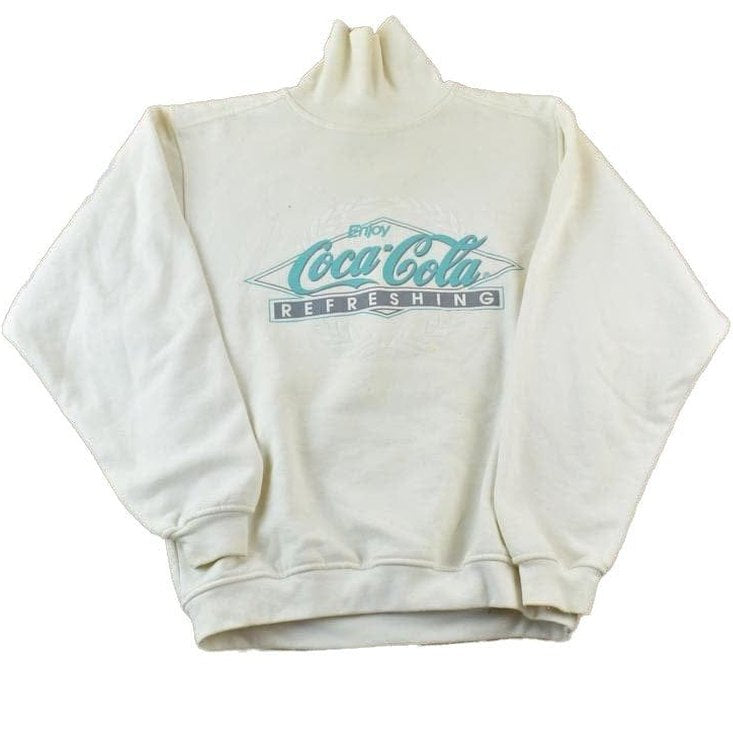 Vintage 1990s Coca Cola Crewneck Sweatshirt Made In USA from propervintagecanada