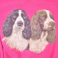 Vintage 1990s Cocker Spaniel Cute Friends Crewneck Sweater Men's Medium from propervintagecanada