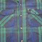 Vintage 1990s Codet Plaid Button Up Board Shirt Men's Medium from propervintagecanada