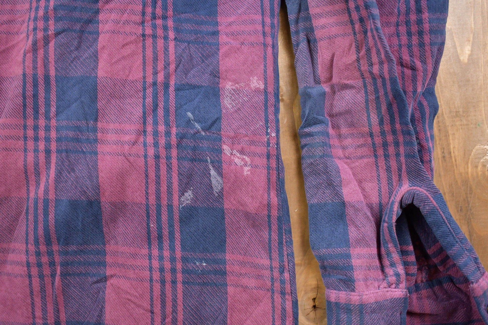 Vintage 1990s Codet Plaid Button Up Shirt Men's XL from propervintagecanada