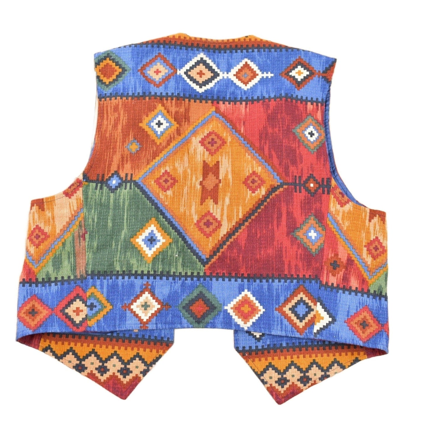 Vintage 1990s Coldwater Creek South Western Vest Men's Large from propervintagecanada