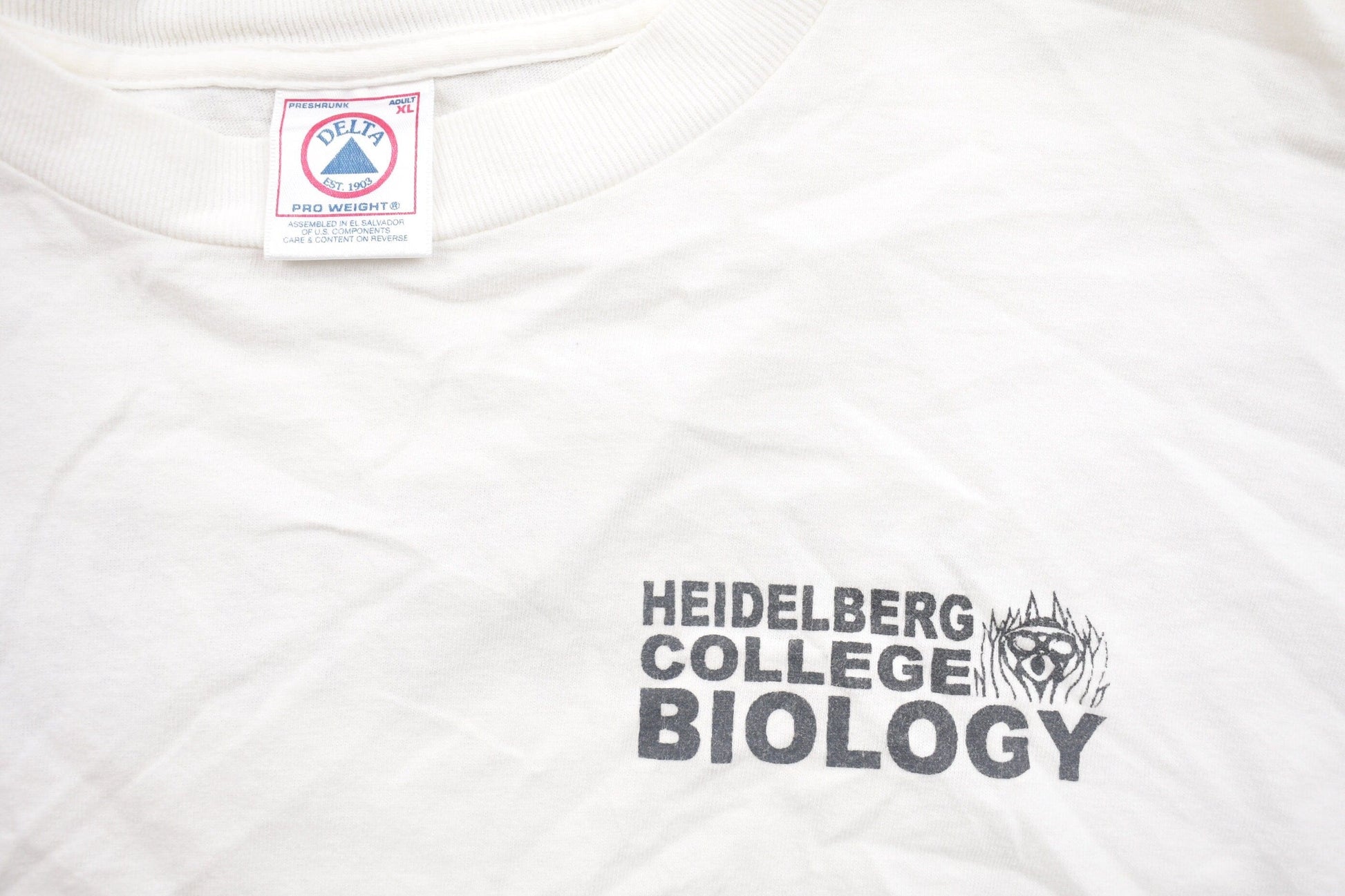 Vintage 1990s College Biology Crewneck Sweatshirt Men's XL from propervintagecanada