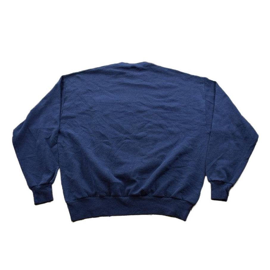 Vintage 1990s College Graphic Collegiate Crewneck Sweatshirt Men's Large from propervintagecanada