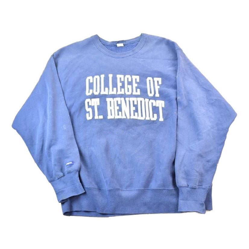 Vintage 1990s College Of St Benedict University Collegiate Jansport Crewneck Men's XL from propervintagecanada
