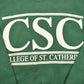 Vintage 1990s College Of St. Catherines Collegiate Crewneck Men's Medium from propervintagecanada