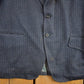 Vintage 1990s College Town Boston Blue Button Up Blazer Jacket Men's Large from propervintagecanada