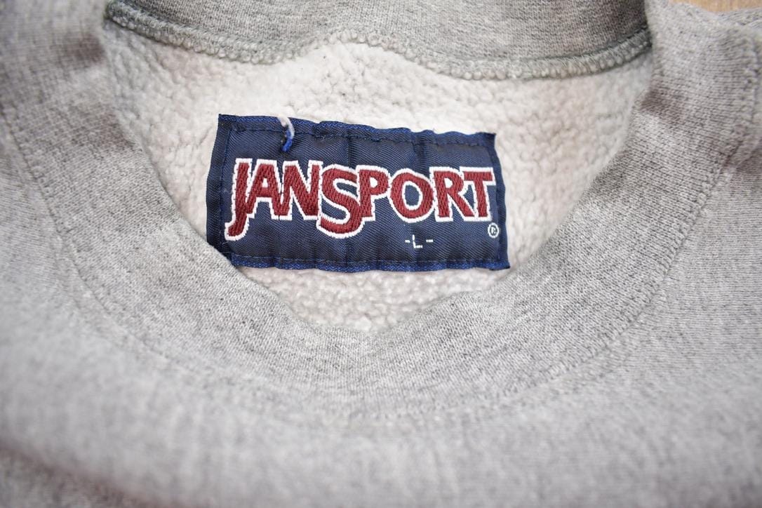Vintage 1990s Collegeville Jansport Crewneck Made In USA Men's L from propervintagecanada