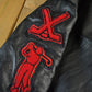 Vintage 1990s Collegiate Leather Varsity Jacket Men's 2XL from propervintagecanada