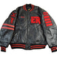 Vintage 1990s Collegiate Leather Varsity Jacket Men's 2XL from propervintagecanada