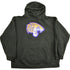 Vintage 1990s Collegiate Tigers Black Hoodie Men&