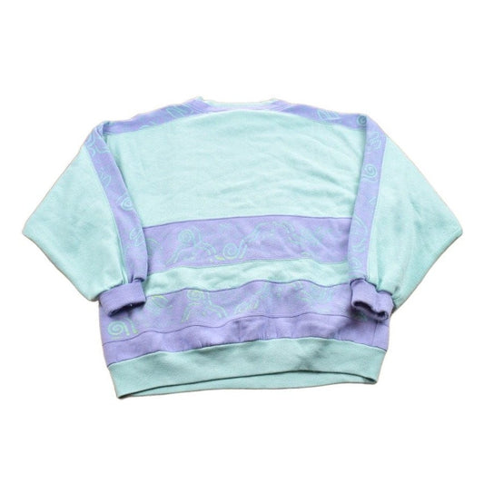 Vintage 1990s Colour Block Crewneck Sweater Men's MMen's Medium from propervintagecanada