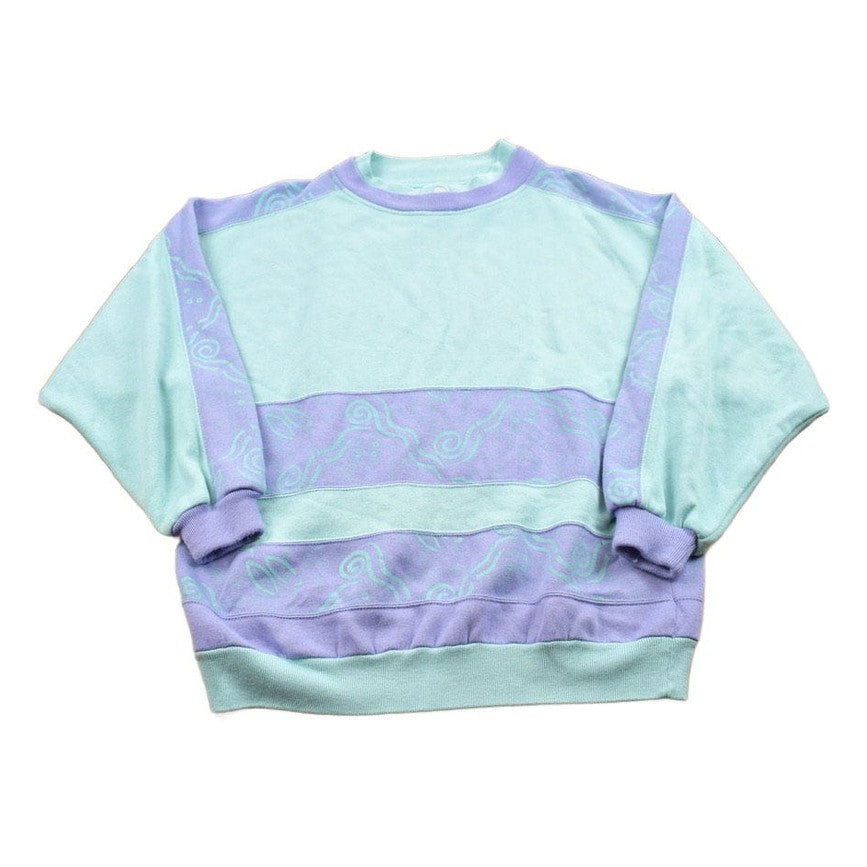 Vintage 1990s Colour Block Crewneck Sweater Men's MMen's Medium from propervintagecanada