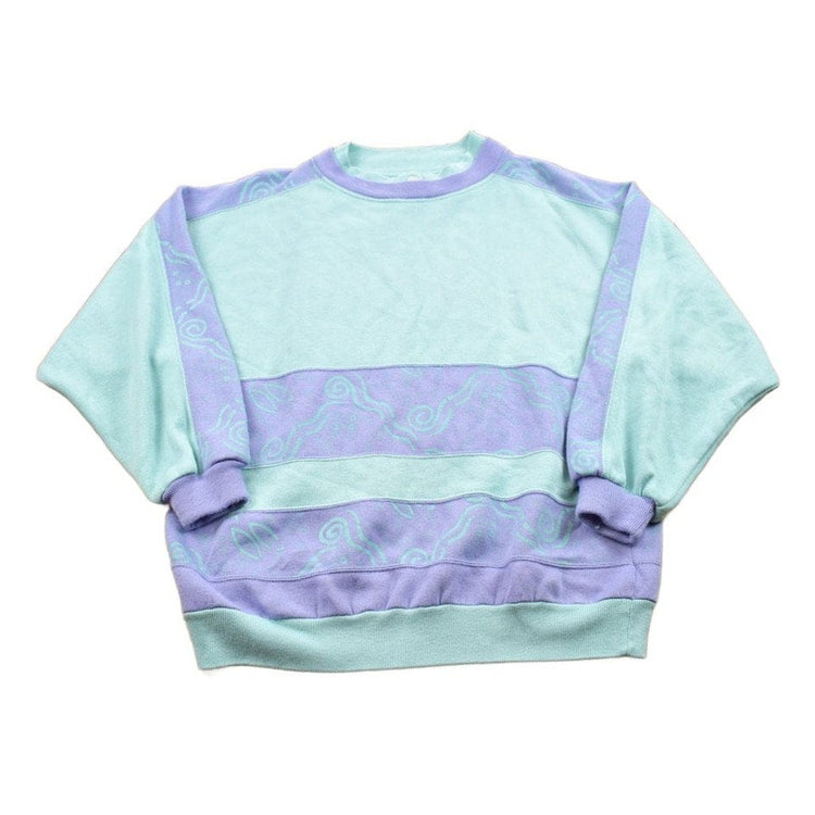 Vintage 1990s Colour Block Crewneck Sweater Men's MMen's Medium from propervintagecanada