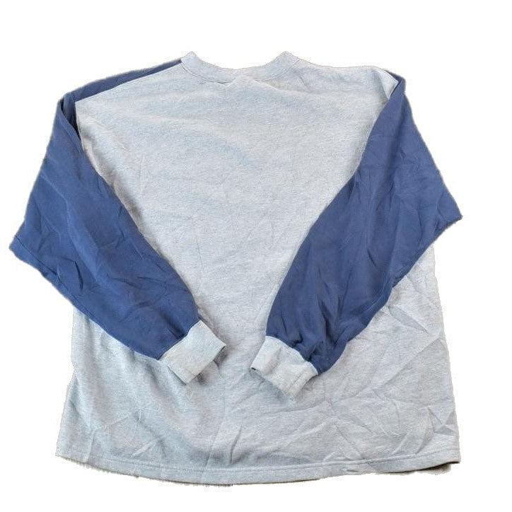 Vintage 1990s Colour Block Crewneck Sweatshirt Men's 2XL from propervintagecanada