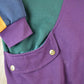 Vintage 1990s Colour Block Fleece Outdoorsman Sweater Jacket Men's XL from propervintagecanada