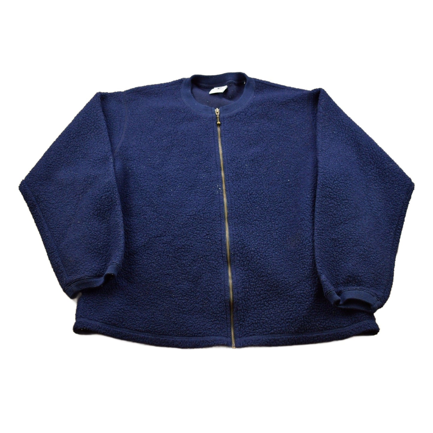 Vintage 1990s Columbia Fleece Bomber Style Sweater Men's MMen's Medium from propervintagecanada