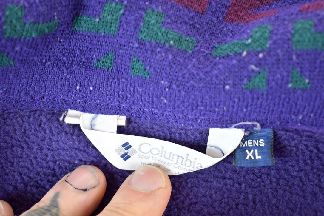 Vintage 1990s Columbia Fleece Outdoorsman Sweater Mens M