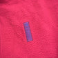 Vintage 1990s Columbia Pink T Snap Fleece Sweatshirt from propervintagecanada