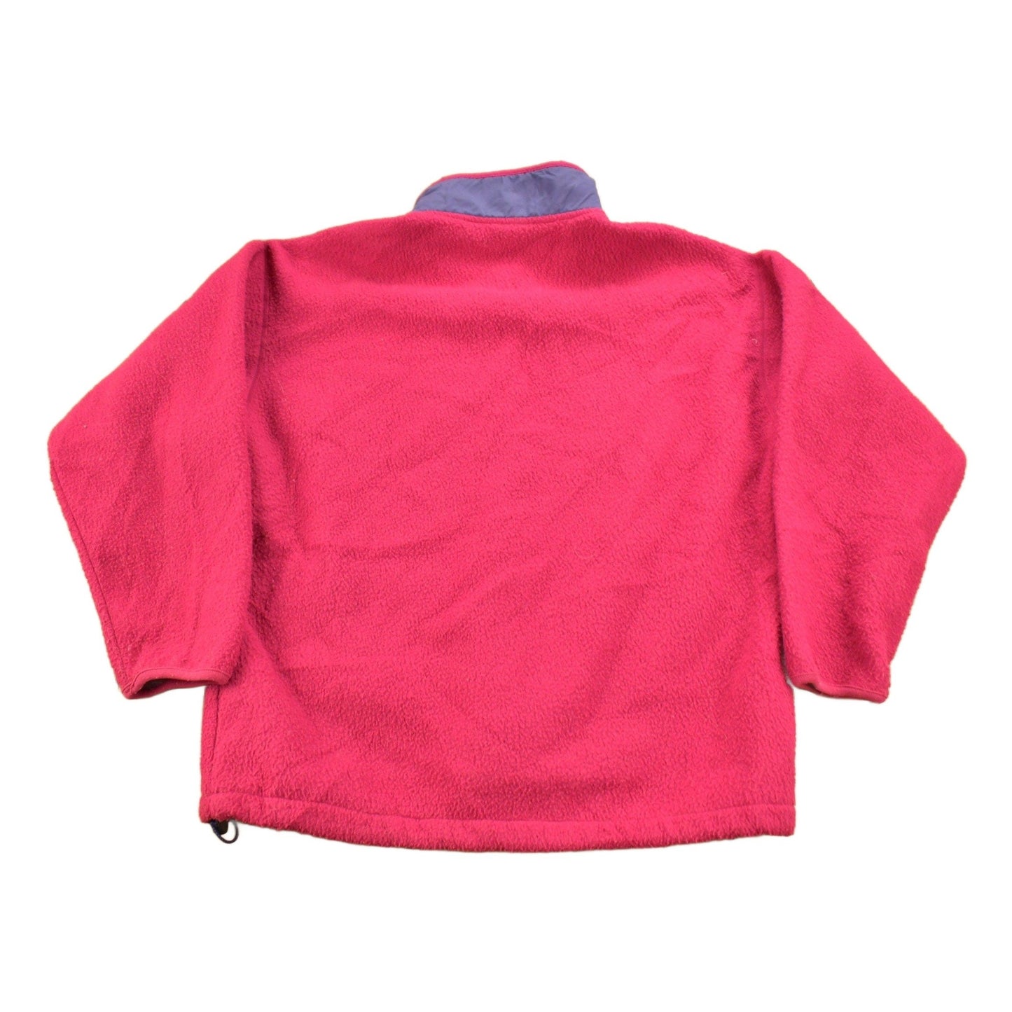 Vintage 1990s Columbia Pink T Snap Fleece Sweatshirt from propervintagecanada