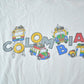 Vintage 1990s Columbia Souvenir Single Stitch Graphic Print T-Shirt Men's Large from propervintagecanada