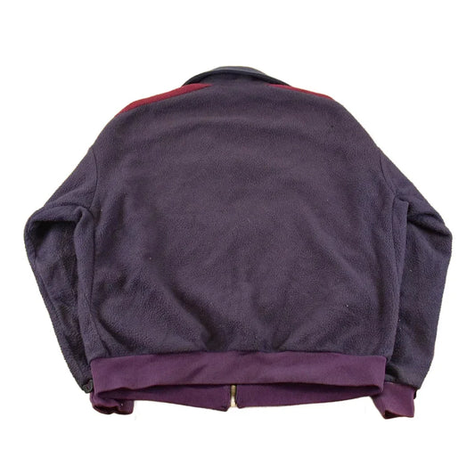 Vintage 1990s Columbia Sportswear Abstract Collar Fleece Sweater Men's XL from propervintagecanada