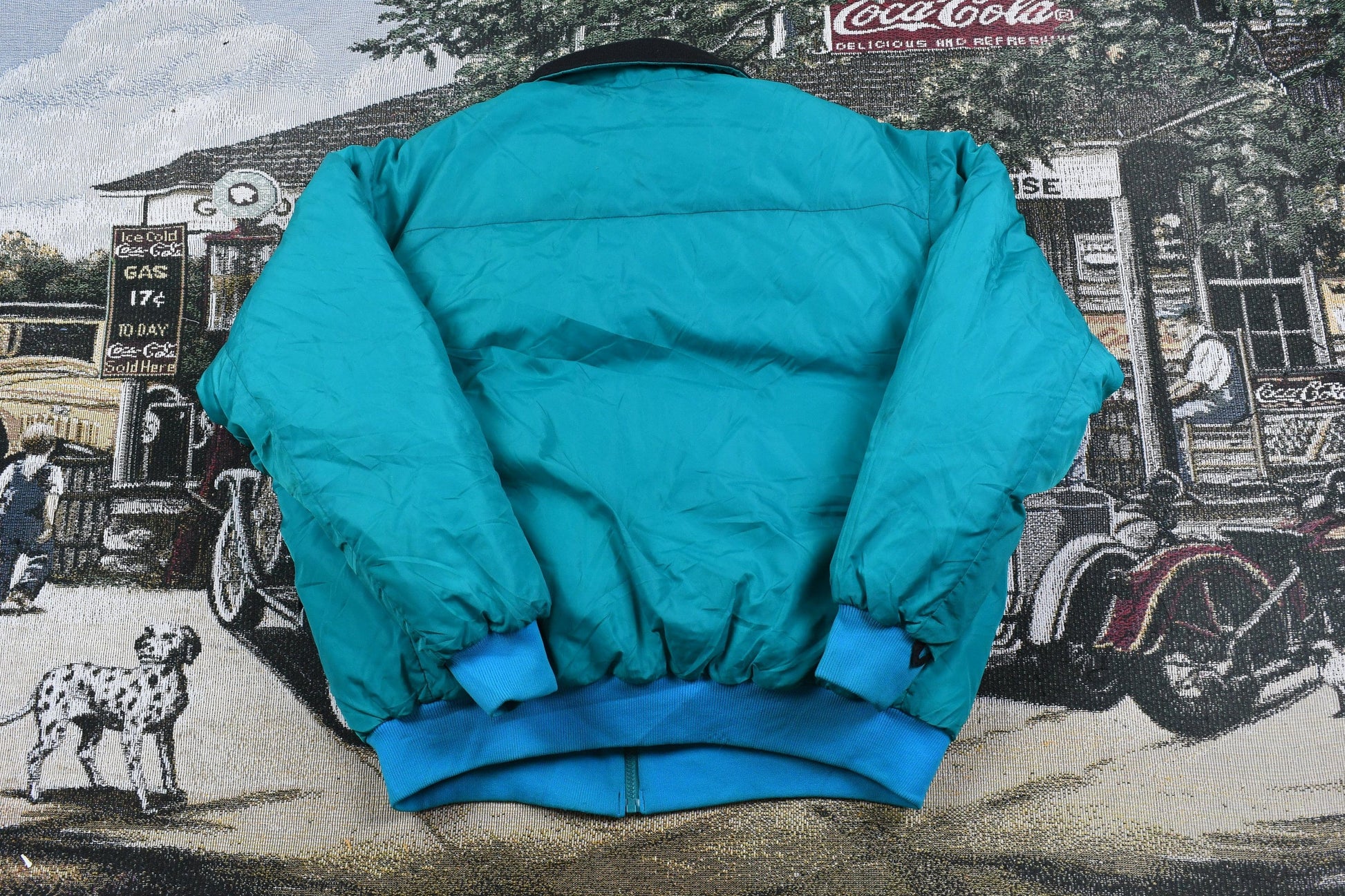 Vintage 1990s Columbia Sportswear Reversible Puffer Jacket Men's XL