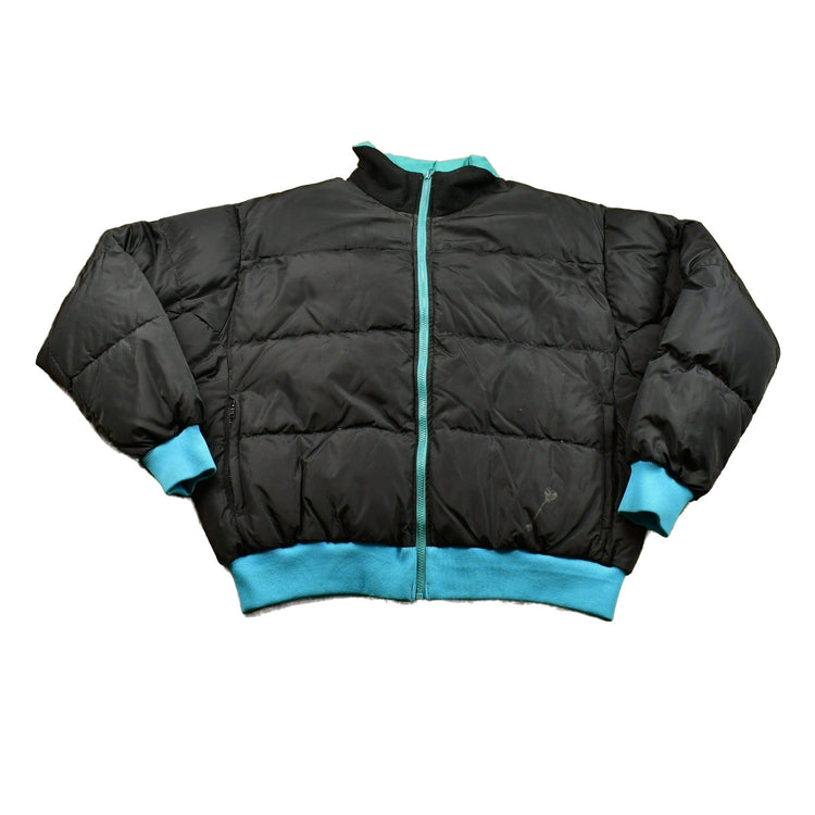 Vintage 1990s Columbia Sportswear Reversible Puffer Jacket Men's XL from propervintagecanada