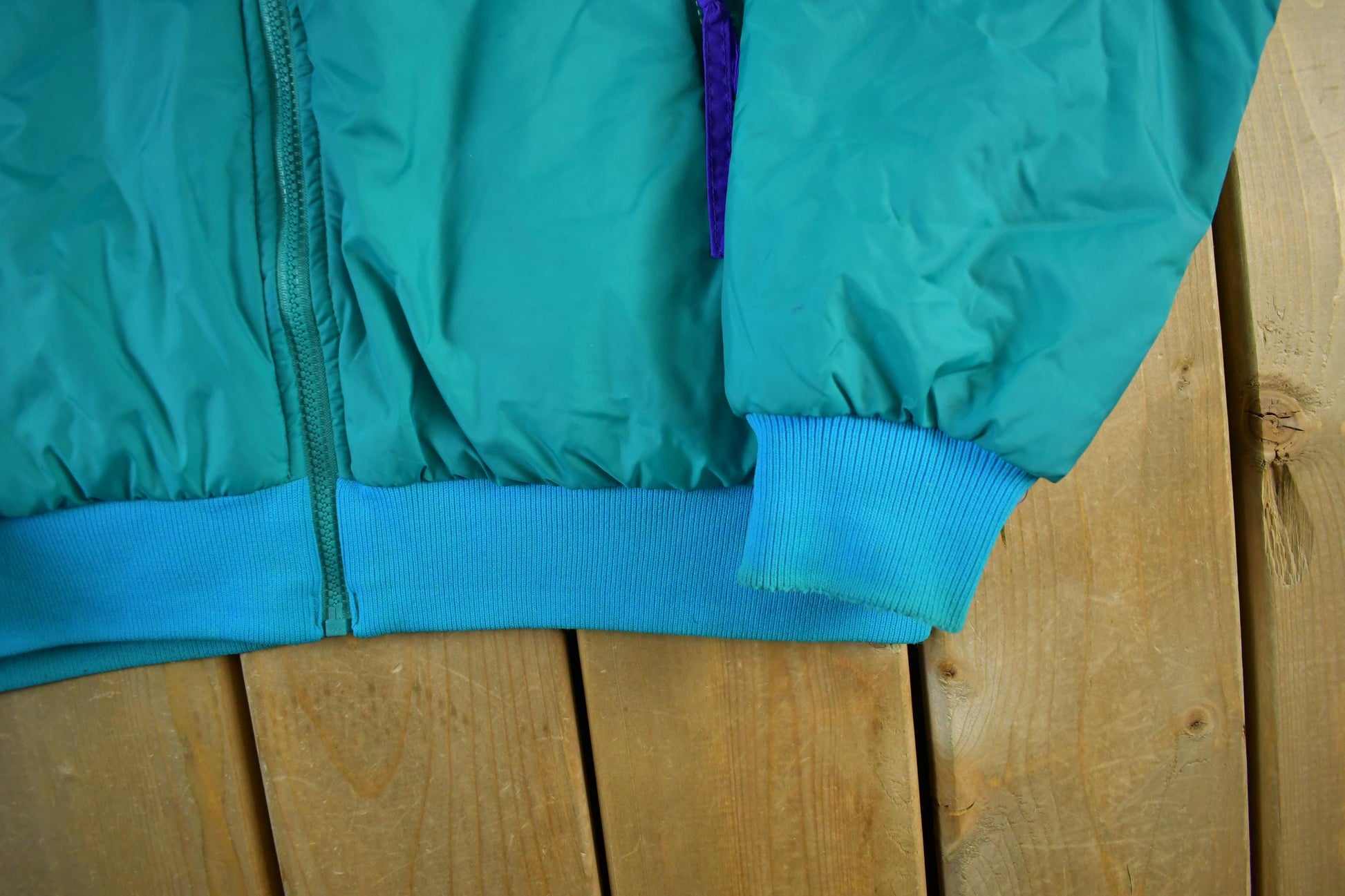 Vintage 1990s Columbia Sportswear Reversible Puffer Jacket Men's XL from propervintagecanada