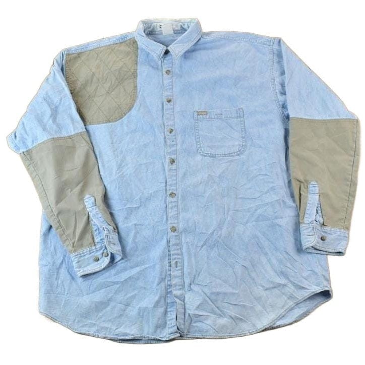 Vintage 1990s Columbia Western Button Up Shirt Men's Large from propervintagecanada