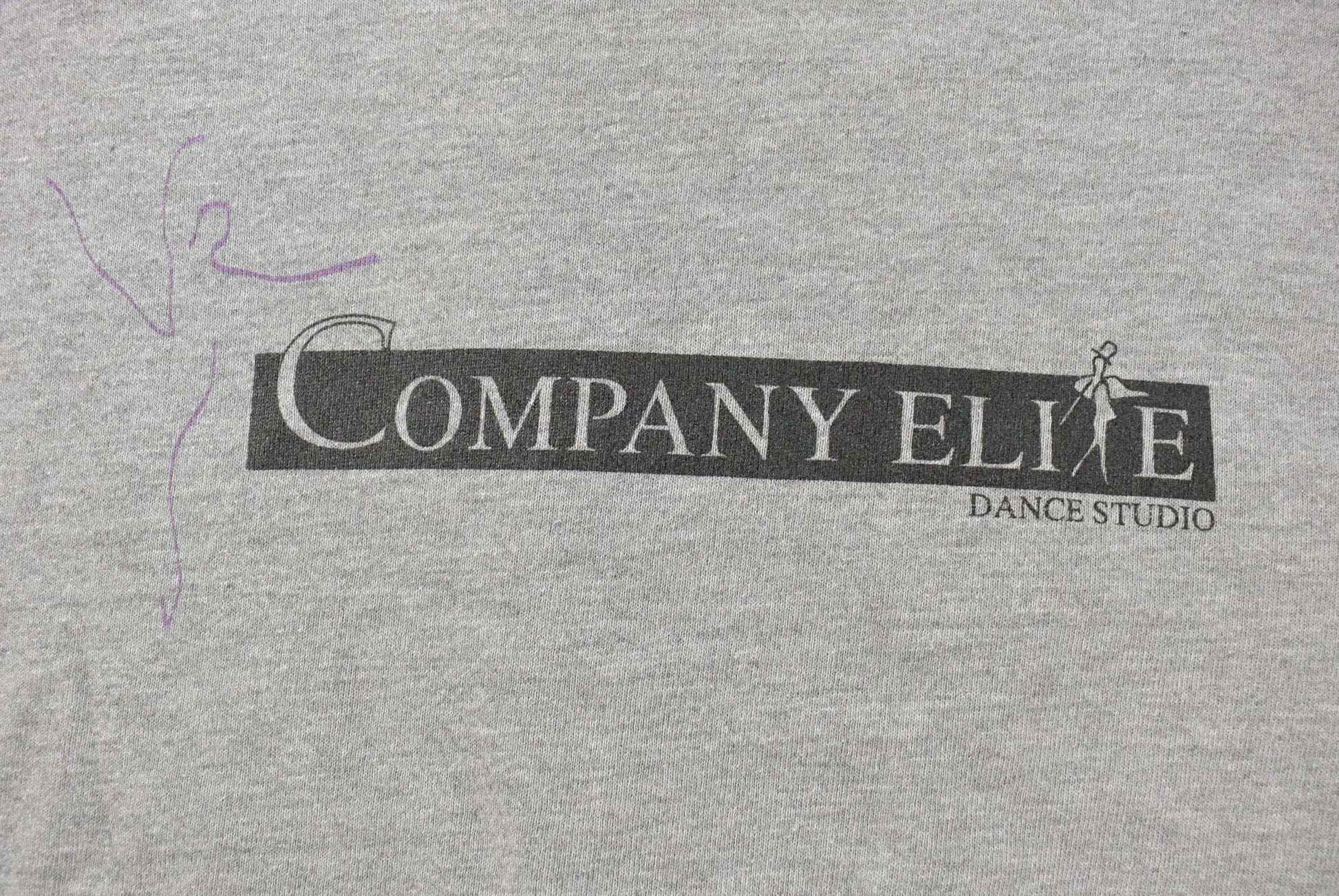 Vintage 1990s Company Elite Dance Studio Crewneck Sweatshirt Men's S from propervintagecanada