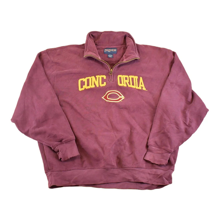 Vintage 1990s Concord Jansport Quarter Zip Sweatshirt Men's M from propervintagecanada