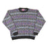 Vintage 1990s Concrete Abstract Knit Crewneck Sweater Mens L from propervintagecanada