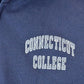Vintage 1990s Connecticut College Jansport Collegiate Zip Up Hoodie Men's Medium from propervintagecanada