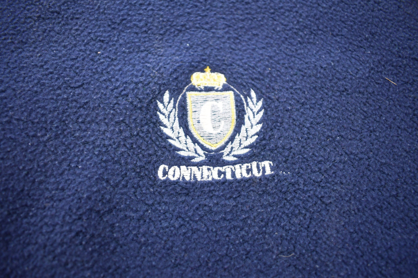 Vintage 1990s Connecticut University Collegiate Crewneck Sweatshirt Men's XL from propervintagecanada