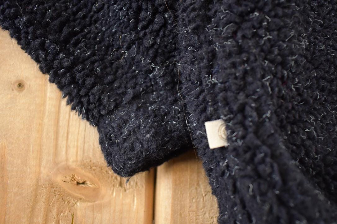 Vintage 1990s Consensus Heavyweight Fleece Full Zip Sweater Men's XL from propervintagecanada