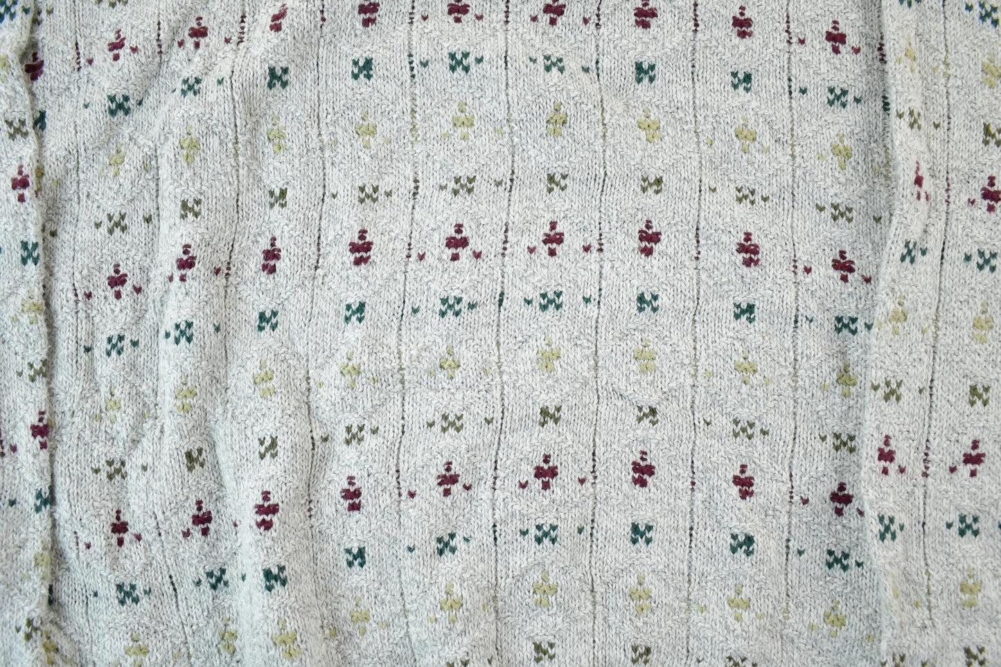 Vintage 1990s Consensus Knitted Crewneck Sweater Men's XL from propervintagecanada