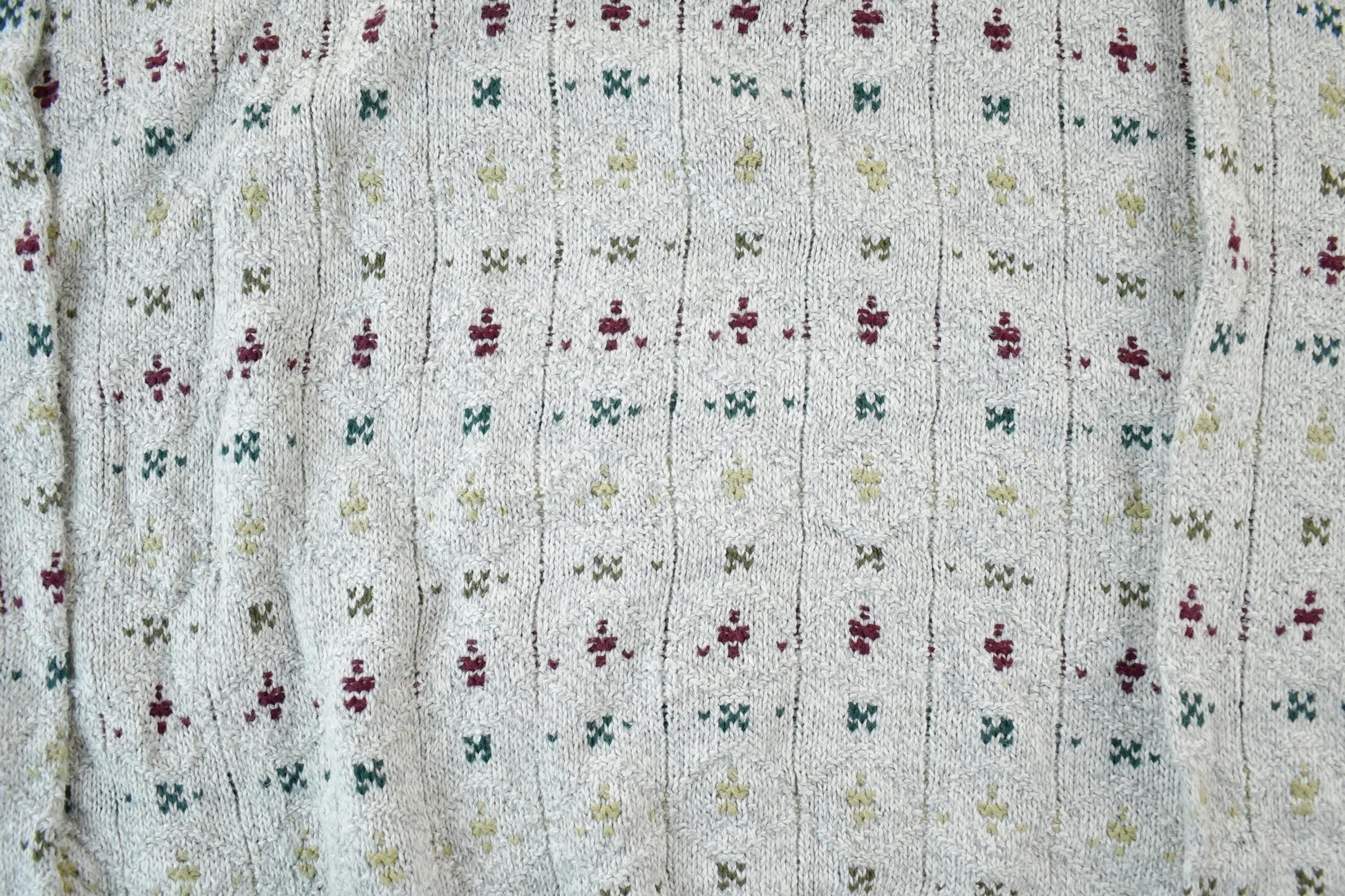 Vintage 1990s Consensus Knitted Crewneck Sweater Men's XL from propervintagecanada