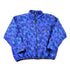 Vintage 1990s Contour Outdoors AOP Neon Abstract Pattern 90s Fleece Sweater Men&