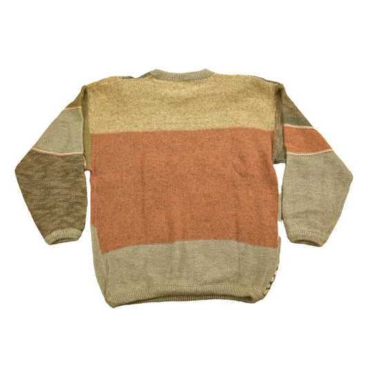Vintage 1990s Contraire Knitted Crewneck Sweater from propervintagecanada