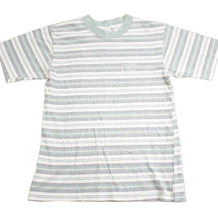 Vintage 1990s Converse All Star Embroidered Striped T Shirt Men's Small from propervintagecanada