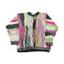 Vintage 1990s Coogi Classic 3D Knit Abstract Crewneck Sweater Men&